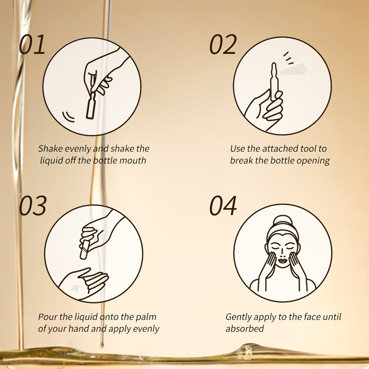 Unleash clearer and smoother skin with High-Concentration Ampoule Serum — your glow starts here.