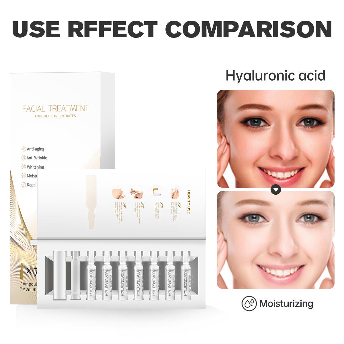 Unleash clearer and smoother skin with High-Concentration Ampoule Serum — your glow starts here.