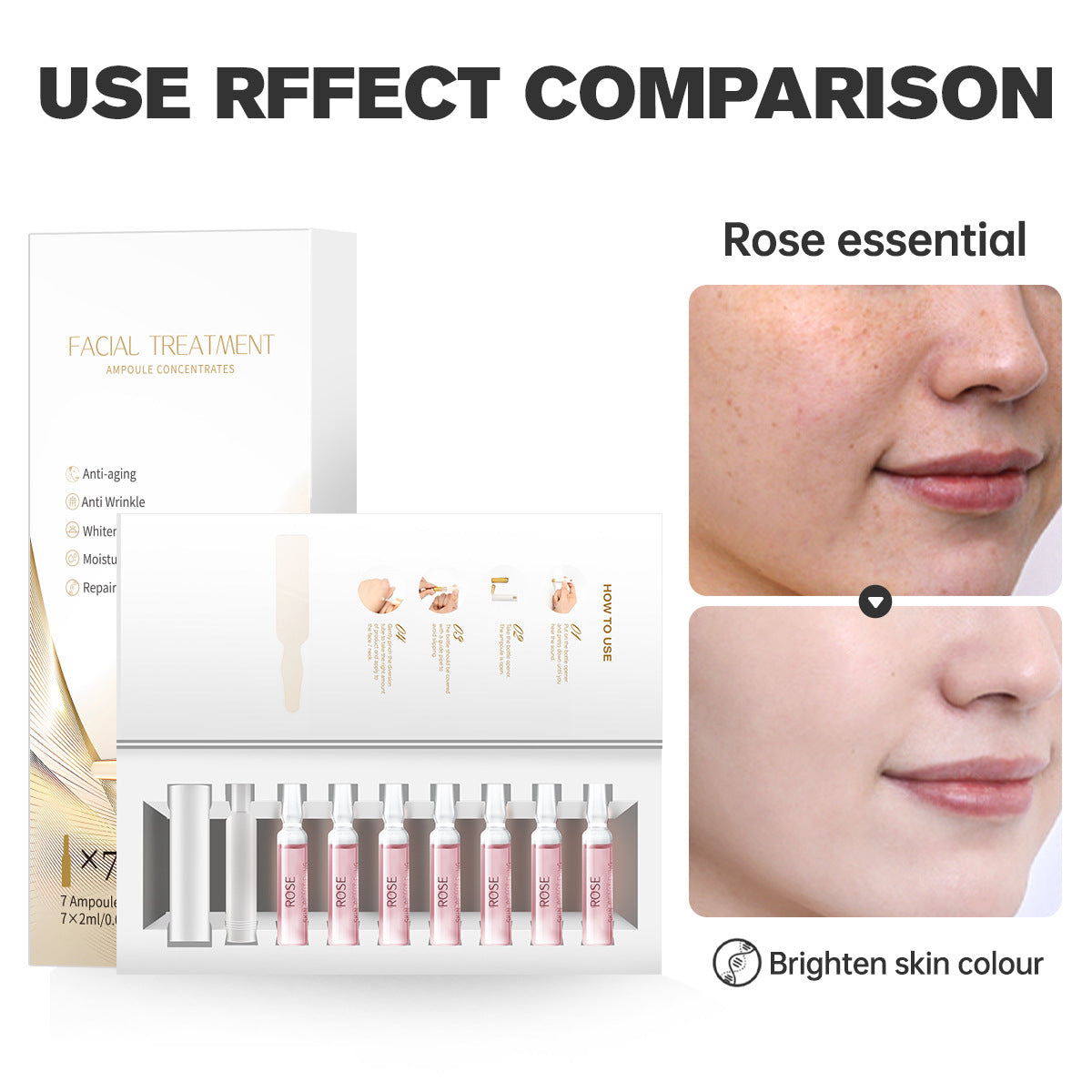 Unleash clearer and smoother skin with High-Concentration Ampoule Serum — your glow starts here.