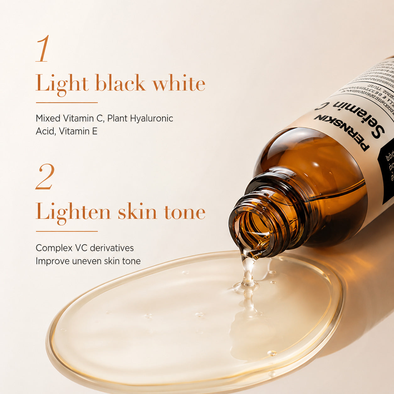 【Dermatologist-Recommended】 VC Spot-Correction & Whitening Cream Set