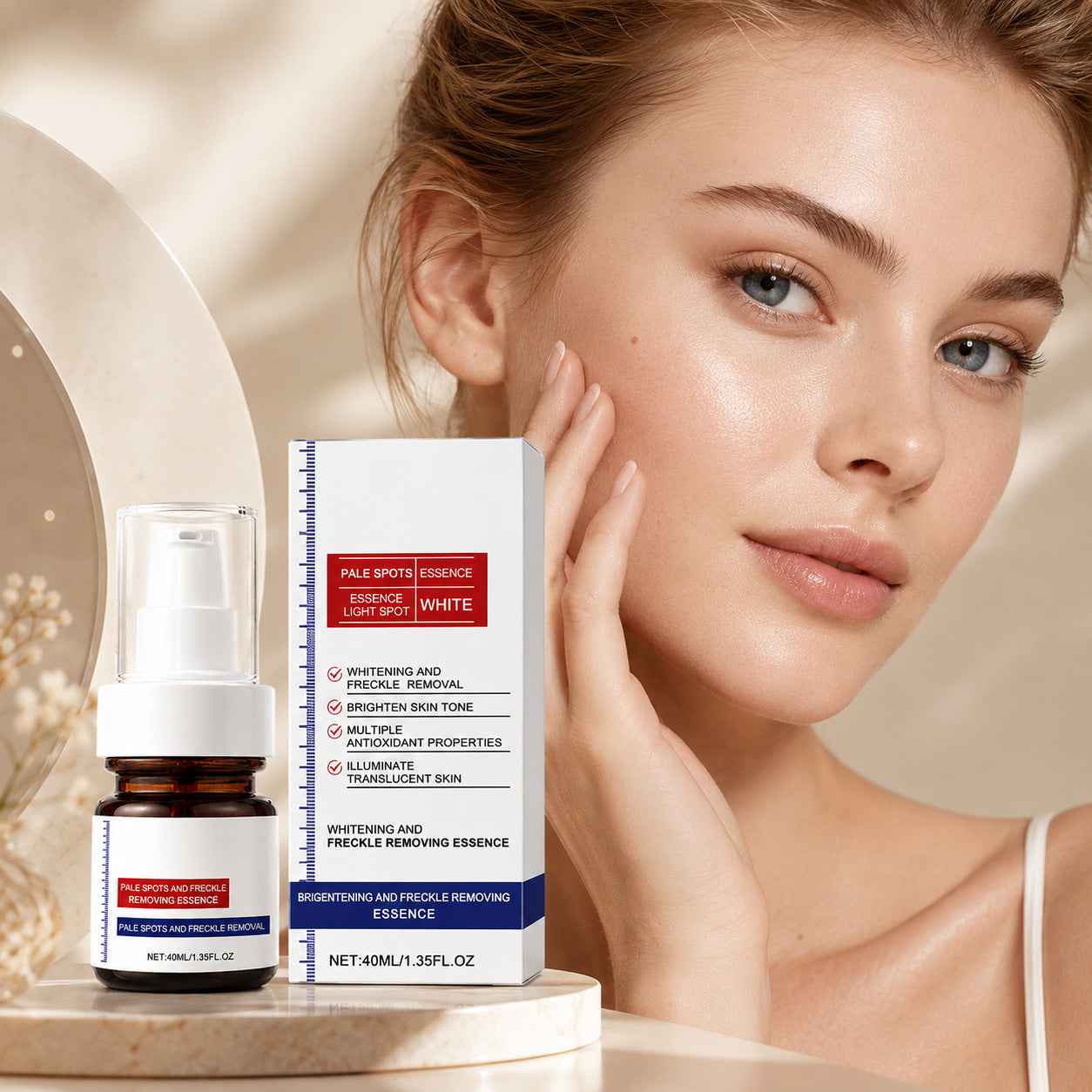 【Dermatologist-Recommended】 VC Spot-Correction & Whitening Cream Set