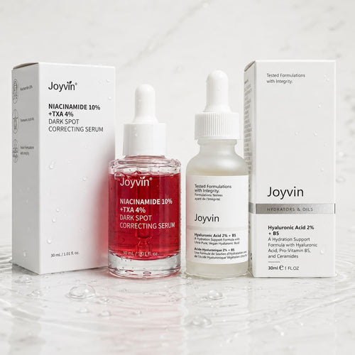 Exclusive Spot-Correcting Skincare Set Niacinamide Serum & Hyaluronic Acid Hydrating Serum