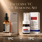 【Recomendado por dermatólogos】 Set de Crema Blanqueadora y Correctora de Manchas de Vitamina C
